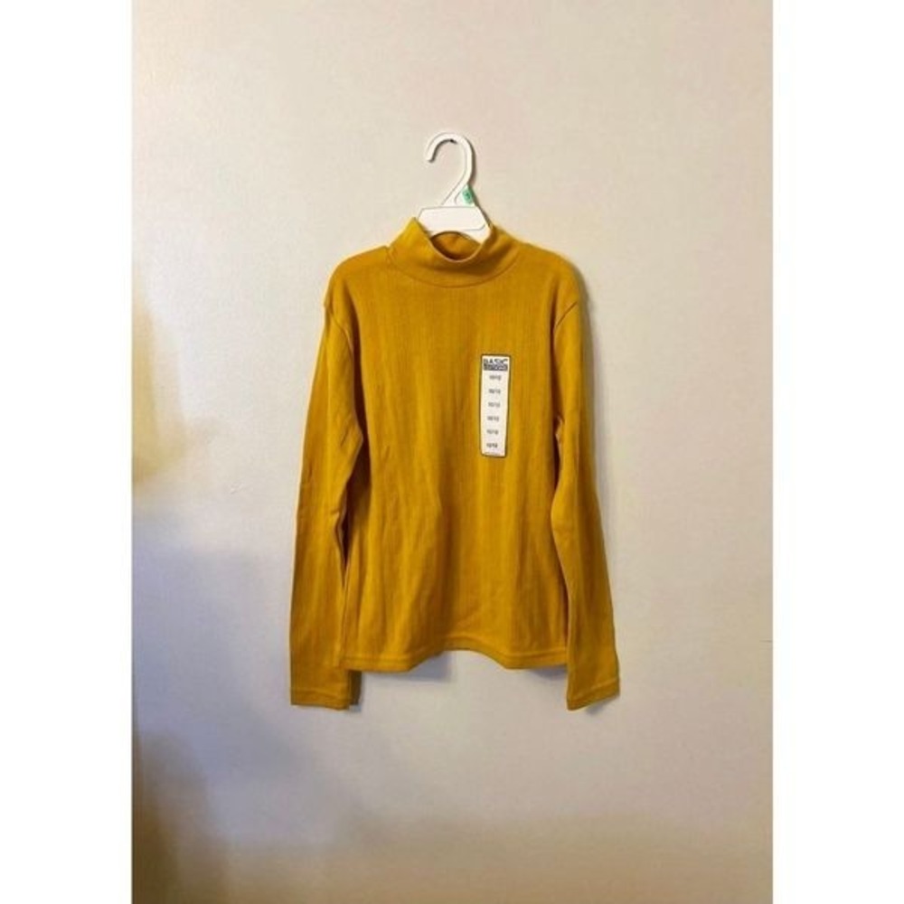 NWT‎ Vintage 1990s Basic Editions Turtle Neck Shirt